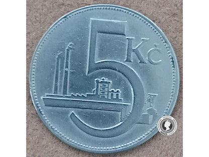 5.koruna - 1.ČSR - 1925