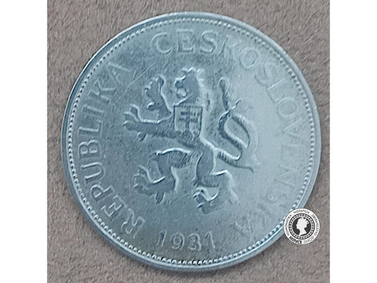 5.koruna - 1.ČSR - 1931