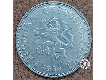 5.koruna - 1.ČSR - 1932