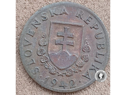 20 halier - Slovenský Štát - 1942