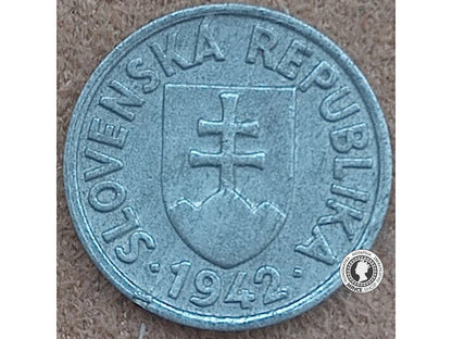 5 halier - Slovenský Štát - 1942