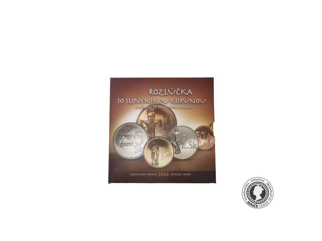Sada mincí SR - Rozlúčka s SK - Proof / 2008