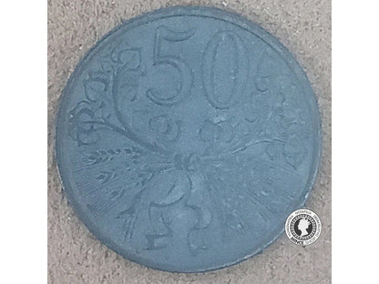 50 halier - Protektorát Čechy a Morava - 1942