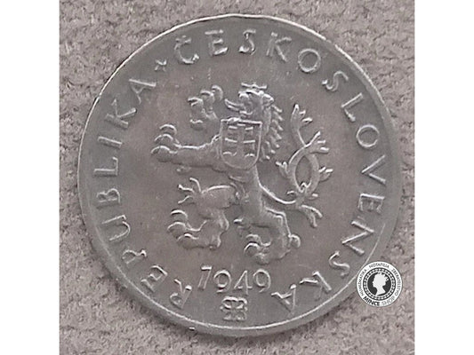20 halier - Česko-Slovensko - 1949