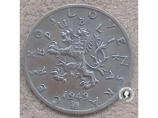 50 halier - Česko-Slovensko - 1949