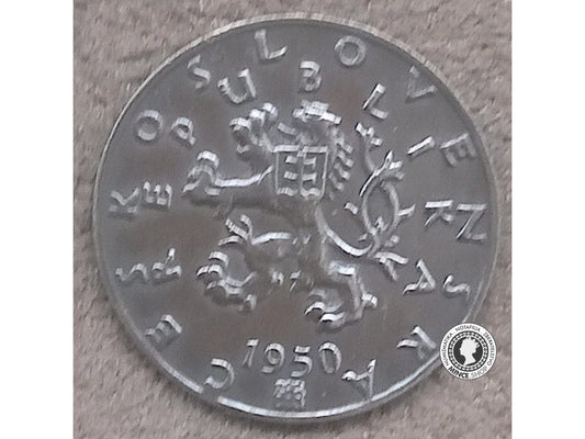 50 halier - Česko-Slovensko - 1950