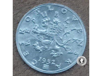 50 halier - Česko-Slovensko - 1952