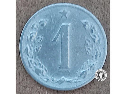 1 halier - Česko-Slovensko - 1953