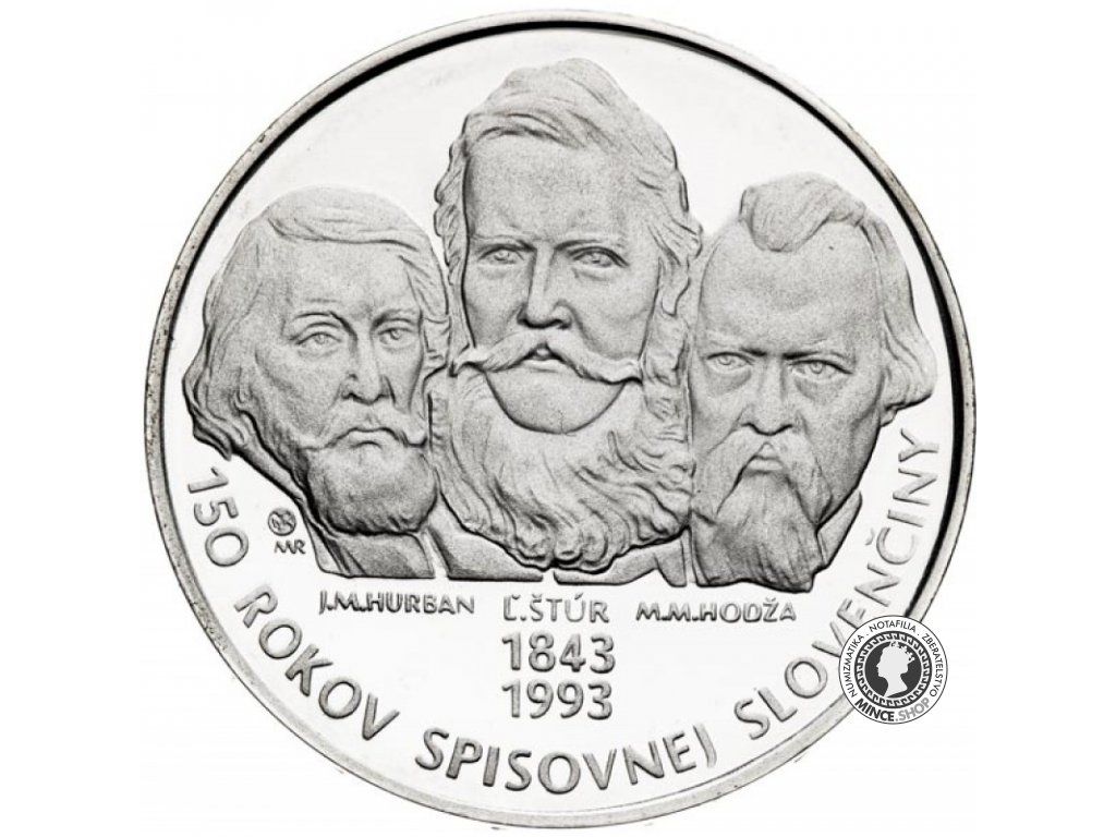 Minca Proof - SK 200 / 1993 - 150.rokov spisovnej slovenčiny