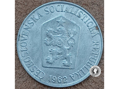 5 halier - Česko-Slovensko - 1962