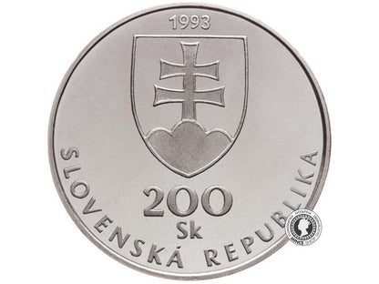 Minca Proof v etui v bubline - SK 200 / 1993 - 150.rokov spisovnej slovenčiny