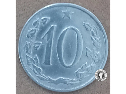 10 halier - Česko-Slovensko - 1963