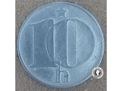 10 halier - Česko-Slovensko - 1984