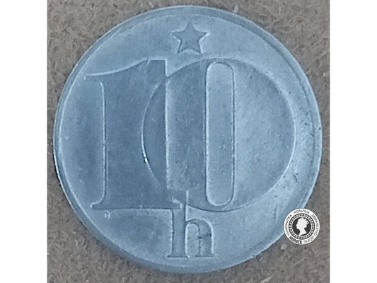 10 halier - Česko-Slovensko - 1984