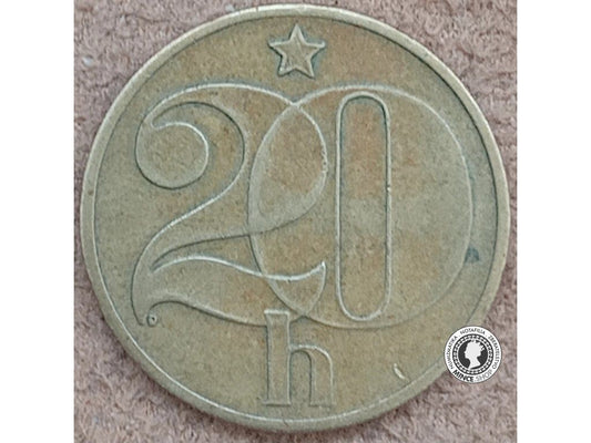 20 halier - Česko-Slovensko - 1981