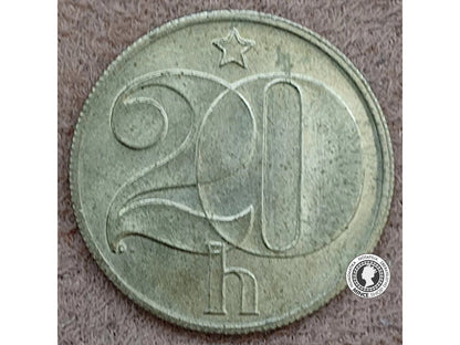 20 halier - Česko-Slovensko - 1982