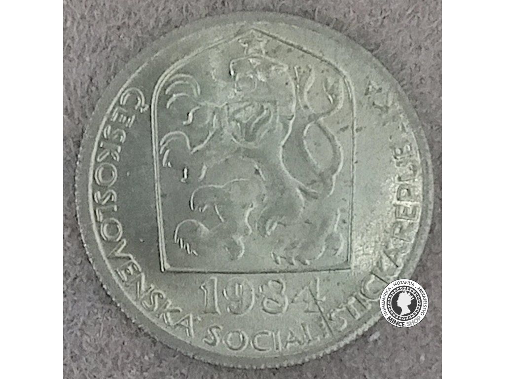 20 halier - Česko-Slovensko - 1984