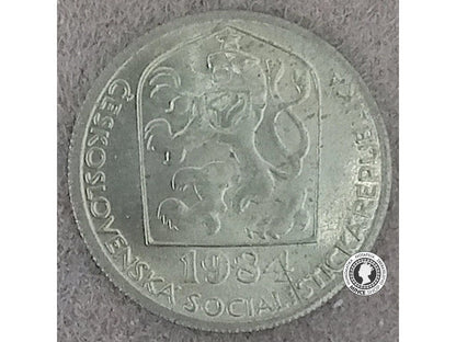 20 halier - Česko-Slovensko - 1984