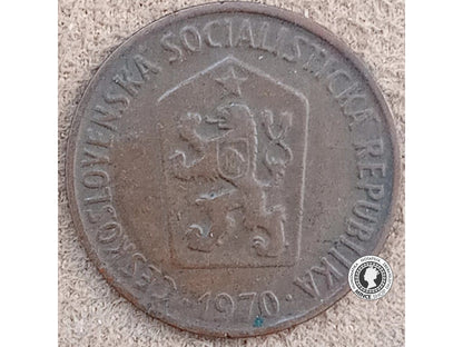 50 halier - Česko-Slovensko - 1970