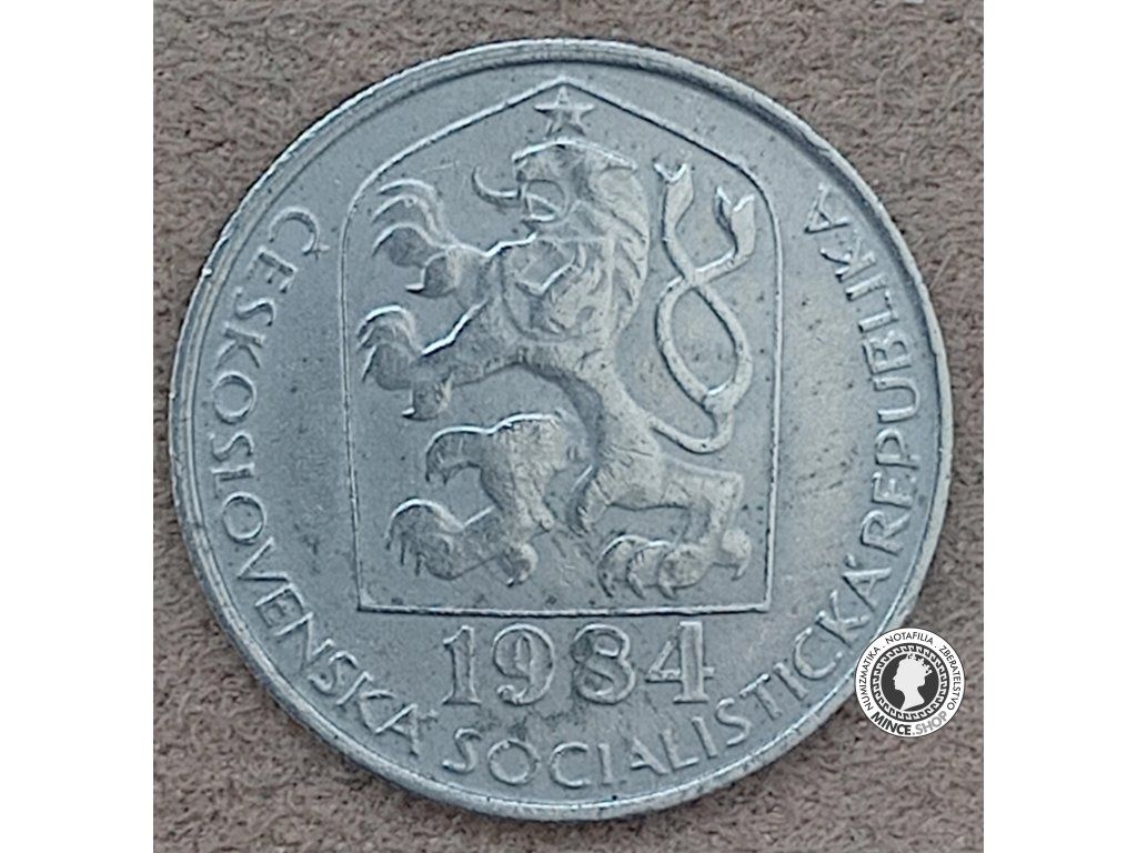 50 halier - Česko-Slovensko - 1984
