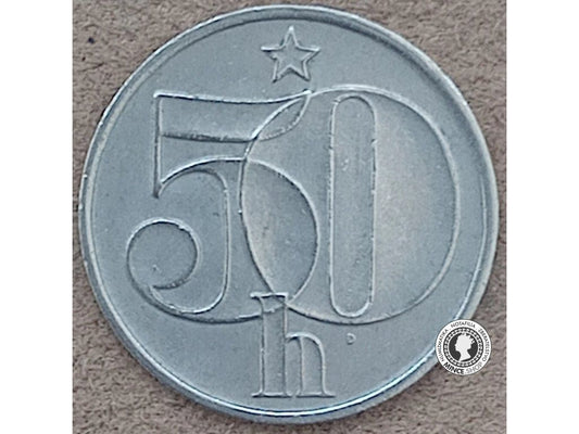 50 halier - Česko-Slovensko - 1984
