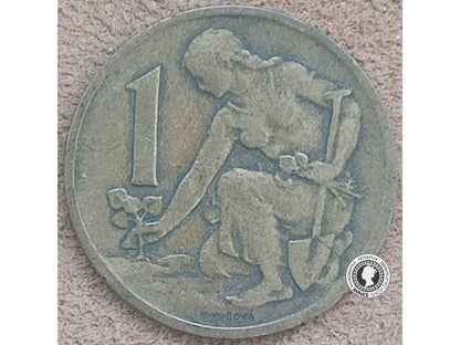 1 koruna - Česko-Slovensko - 1962