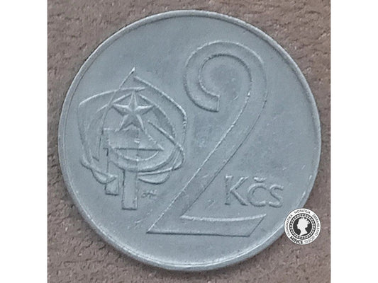 2 koruna - Česko-Slovensko - 1974