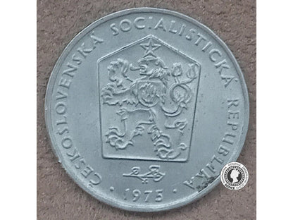 2 koruna - Česko-Slovensko - 1975