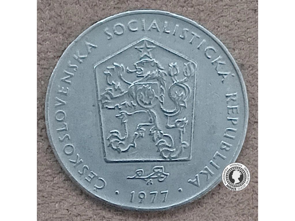 2 koruna - Česko-Slovensko - 1977