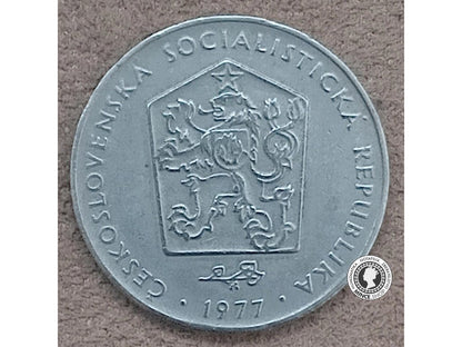 2 koruna - Česko-Slovensko - 1977