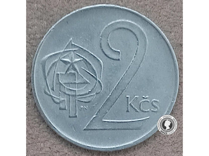 2 koruna - Česko-Slovensko - 1977