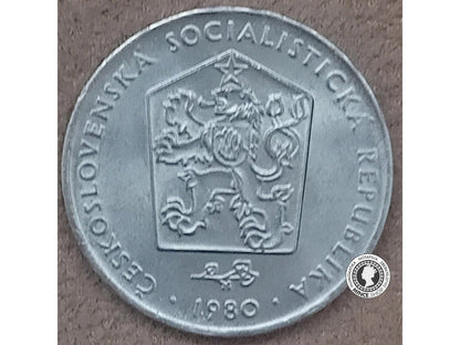 2 koruna - Česko-Slovensko - 1980