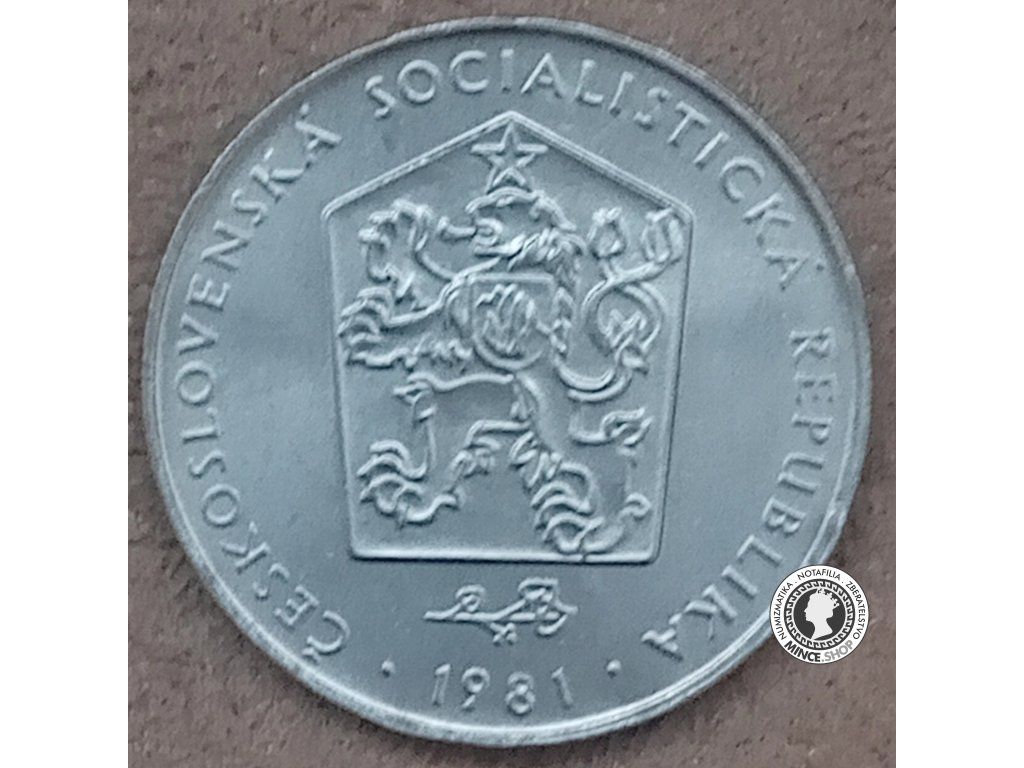 2 koruna - Česko-Slovensko - 1981