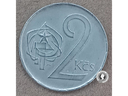 2 koruna - Česko-Slovensko - 1983