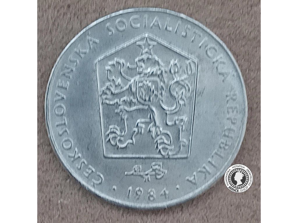 2 koruna - Česko-Slovensko - 1984