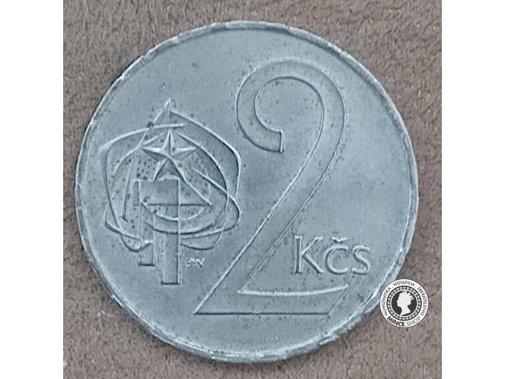 2 koruna - Česko-Slovensko - 1984