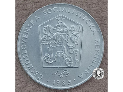 2 koruna - Česko-Slovensko - 1985