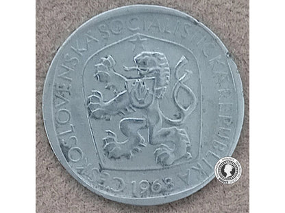 3 koruna - Česko-Slovensko - 1968