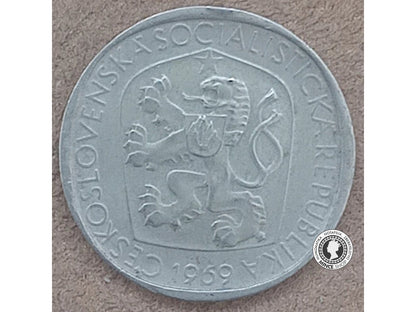 3 koruna - Česko-Slovensko - 1969