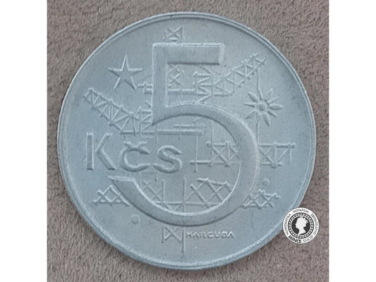 5 koruna - Česko-Slovensko - 1970