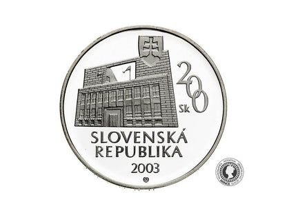 Minca Proof - SK 200 / 2003 - Imrich Karvaš - 100. výročie narodenia