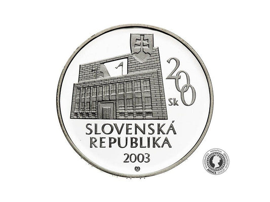Minca Proof - SK 200 / 2003 - Imrich Karvaš - 100. výročie narodenia