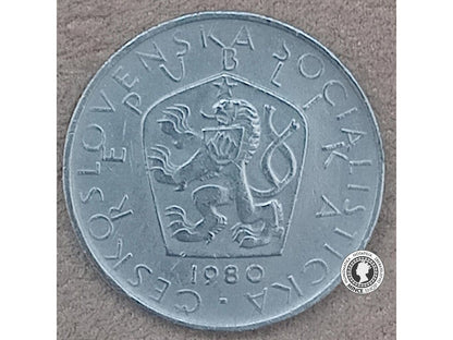 5 koruna - Česko-Slovensko - 1980