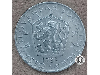 5 koruna - Česko-Slovensko - 1984