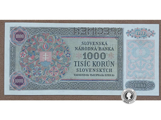 1000 Korún - 1940 - Slovenský Štát