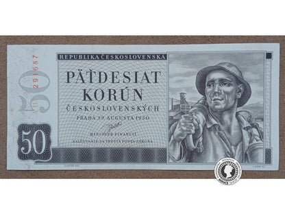 50 Korún - 1950 - ČSR