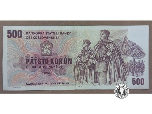 500 Korún - 1973 - ČSSR - UNC