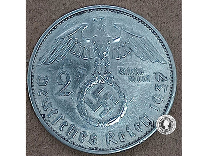 2 marka - Nemecko - Tretia Ríša - 1937 A