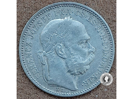 1 korona - Rakúsko-Uhorsko - 1896