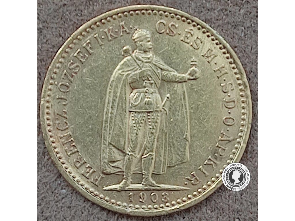 10 korona - Rakúsko-Uhorsko - 1903